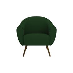Imagem de Poltrona Decorativa Sacha Veludo Verde