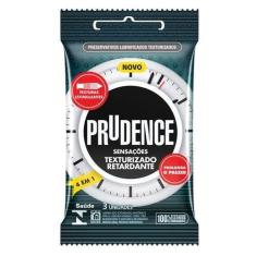 Imagem de Preservativo Prudence Texturizado E Retardante - 3 Unidades - Mil Delí
