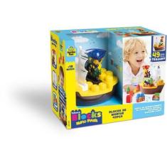 Imagem de Brinquedo Educativo Navio Pirata 49PCS - Samba TOYS