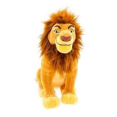 Imagem de Pelucia Filme O Rei Leao Mufasa Disney Store 35cm Original Importado Grande