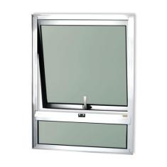 Imagem de Janela de Alumínio Maxim-Ar com Bandeira 80x60cm Vidro Mini Boreal Con