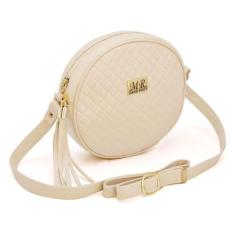 Imagem de Bolsa Transversal Feminina Disco Redonda Redondinha Balada Luxo Espaço