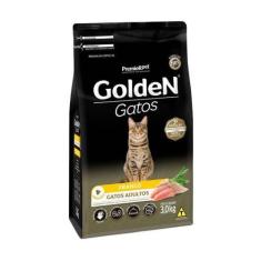 Imagem de Ração Golden Gatos Adultos Frango -  3 Kg - Premier