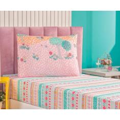 Imagem de Jogo De Lençol Infantil 2 Pçs Microfibra Solteiro Bouti Kids - Bia Enx