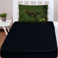 Imagem de Jogo De Lençol Solteiro Soft 2 Peças Cama Fronha E Lençol Elástico 100