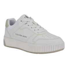 Imagem de Calvin Klein Tênis feminino Ahliah, Branco 143, 34