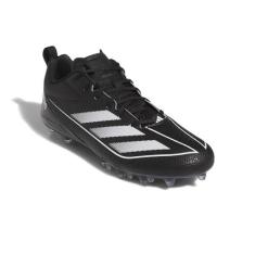 Imagem de adidas Tênis masculino de futebol americano Adizero Electric.2, Preto/branco/preto, 41