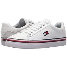 Imagem de Tommy Hilfiger Tênis feminino Fressian, Branco multi, 34