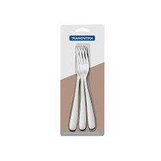 Imagem de Conjunto De Garfos De Mesa Aço Inox 3 Pç Tramontina Inox