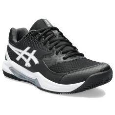 Imagem de Tenis Asics Gel-Dedicate 8 Clay Preto e Branco Masculino