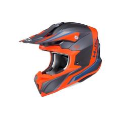 Imagem de Capacete Hjc Off I50 Flux Preto Laranja Cinza E Azul 64 [f016]