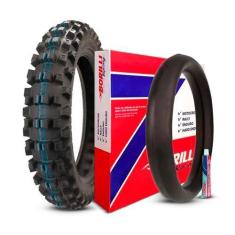 Imagem de Kit Pneu Borilli 140/80-18 Enduro Soft 7 Days + Mousse + Gel