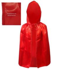 Imagem de Fantasia Capa Chapeuzinho Vermelho Infantil - Mundo Encantado Fantasia