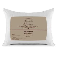 Imagem de Travesseiro Queen 80x60 Algodão Fibra de Silicone 200 Fios - DG CONFEC