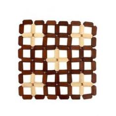 Imagem de Descanso De Panela De Bambu 15cm Quadrado