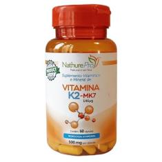 Imagem de Vitamina K2-MK7 500mg 60caps Nathurepro
