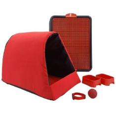 Imagem de Kit Cachorro Gato Cama Caminha Iglu Sanitário Brinquedo Grande - Supri