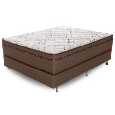 Imagem de Cama Box Casal (Box + Colchão) 138X188x73 Rubi Prorelax Pillow In Turn
