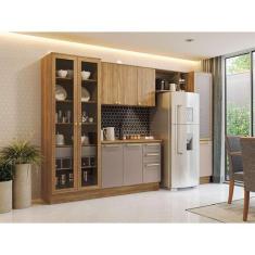 Imagem de Cozinha Compacta Botanic Com Tela 9 Pt 4 Gv Nogueira E Fendi - Kappesb