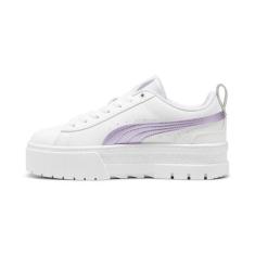 Imagem de PUMA Tênis feminino Mayze Glow-up, Puma Branco/cinza pena, 35