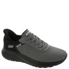 Imagem de Skechers Tênis masculino Hands Free Slip-ins Squad Chaos-Balanced Edge, Cinza escuro, 39