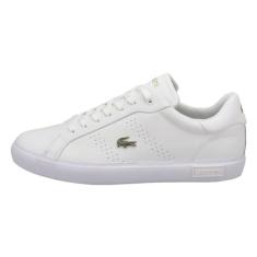 Imagem de Lacoste Tênis feminino Powercourt 2.0, Branco/Gld, 36