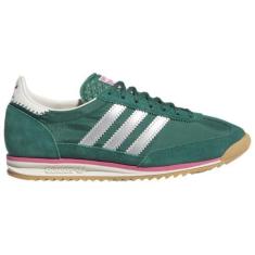 Imagem de adidas Originals SL 72 Tênis feminino, Verde, rosa, rosa e prata, 36