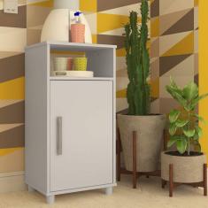 Imagem de Balcão Multiuso 1 Porta e Nicho Nova Mobile Branco