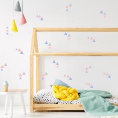 Imagem de Adesivo de Parede Triangulos ,  e  91un