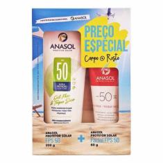 Imagem de Kit Protetor Solar Fps 50 Corporal + Facial - Anasol