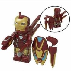 Imagem de Boneco Blocos De Montar Homem De Ferro Mark 85 Limitada - Mega Block T