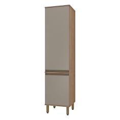 Imagem de Paneleiro 2 Portas Vicenza Espresso Móveis Havana/Taupe