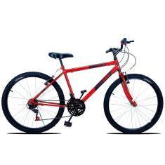 Imagem de Bicicleta Aro 26 Masculina Forss Spike 18 Marchas Laranja-Masculino