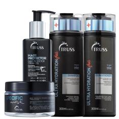 Imagem de Kit Truss Ultra Hydration Plus Specific Hair Protector (4 Produtos)