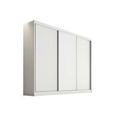 Imagem de Guarda Roupa 3 Portas e 4 Gavetas Sollo/Logan Branco - Novo Horizonte