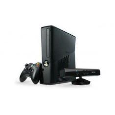 Imagem de Console 360 Slim 250gb + Kinect Standard Cor Matte Black, Xbox 360