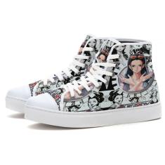 Imagem de Tênis Cano Alto Feminino Anime Mangá Nico Novidade 449-Unissex