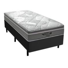 Imagem de Cama Box Solteiro + Colchão Ibiza D33 Mola Superlastic 78X188x60cm Vár