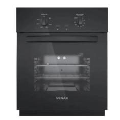 Imagem de Forno De Embutir À Gás Preto Com Luz Interna E Grill Venax - Alta Qual