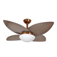Imagem de Ventilador De Teto Infinity Lótus Cobre 4 Pás Tabaco 110 V 1025