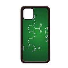 Imagem de Química EGTA fórmula estrutural química para iPhone 12 Pro Max capa para Apple Mini Mobile Case