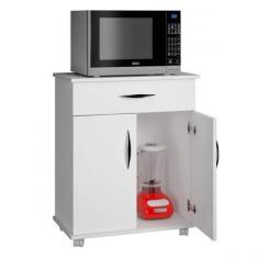 Imagem de Balcão Cozinha Área de Serviço Base Branca p/ Utensílios - ClickForte