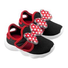 Imagem de Tênis Infantil Feminino Calce Fácil Laço Magicc Kids-Feminino