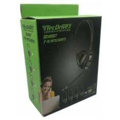 Imagem de Fone de ouvido headset F-10 inteligente TecDrive - X-CELL, 1, Vermelho