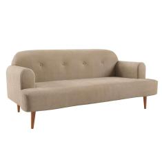 Imagem de Sofá 2 Lugares Kiev Veludo Bege 165 cm