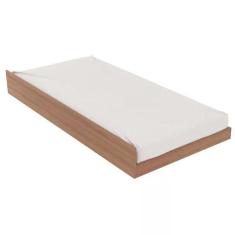 Imagem de Cama Auxilar Solteiro Cm8008 Amendoa Tecno Mobili Amendoa