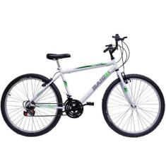 Imagem de Bicicleta Aro 26 Masculina De Passeio 18 Marchas - Saidx, Branco