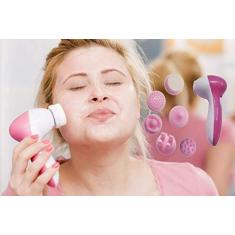 Imagem de Massageador facial 5 em 1 Peeling esfoliação limpeza Derma Spa