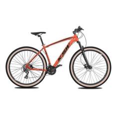 Imagem de Bicicleta MTB Aro 29 KSW XLT 24V Shimano Freio Hidráulico, Laranja neo