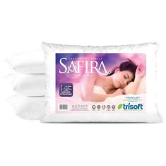 Imagem de Travesseiro Safira Percal 180 Fios Extra Firme Trisoft 50X70